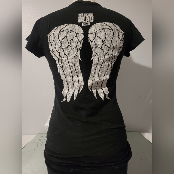 WALKING DEAD DARYL FITTED V NECK - Picture 3 of 6